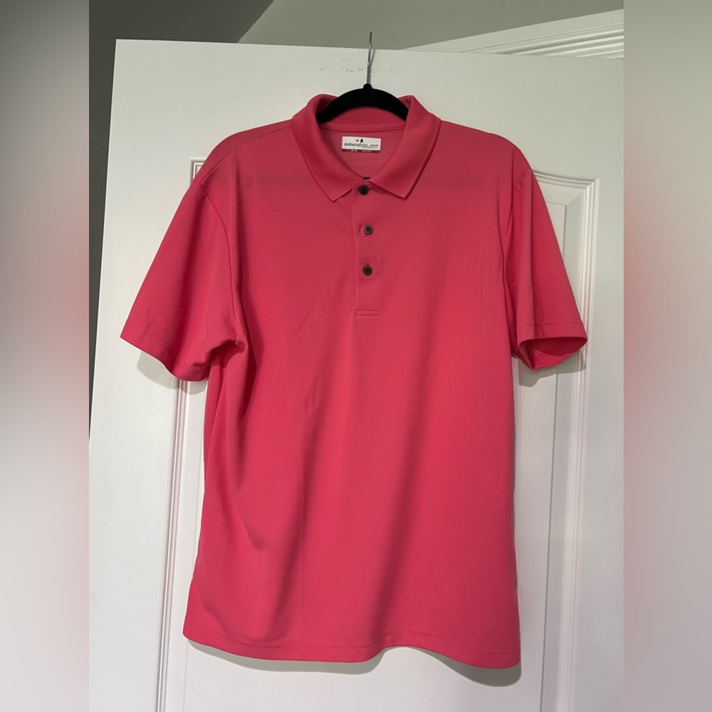 Polo shirt (athletic material)